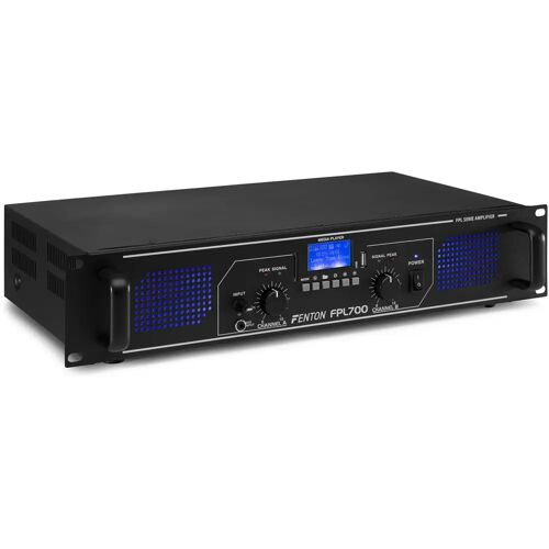 Fenton FPL700 digitale 2 x 350W class D versterker met interne MP3-speler