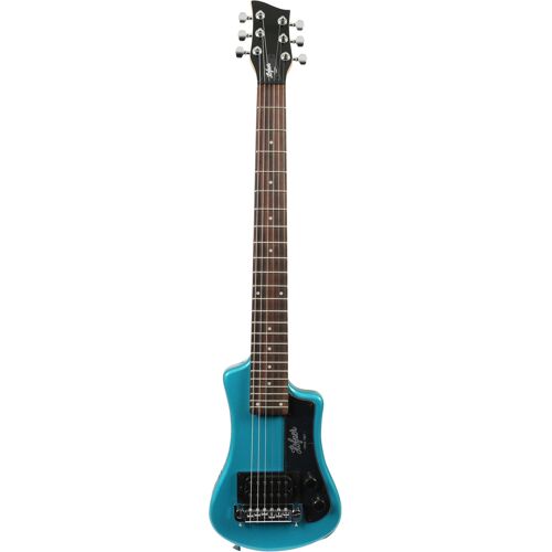 Hofner Shorty CT Blue elektrische reisgitaar