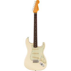 Fender American Vintage II 1961 Stratocaster RW Olympic White elektrische gitaar met koffer