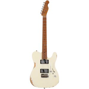 Fazley Project P1 Flashback T Olympic White Limited Edition elektrische gitaar met deluxe gigbag