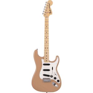 Fender Made in Japan International Color Stratocaster MN Sahara Taupe Limited Edition elektrische gitaar met gigbag