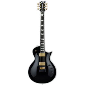 ESP E-II Eclipse Full Thickness EverTune Black elektrische gitaar met koffer