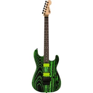 Charvel Pro-Mod San Dimas Style 1 HH FR E Ash Green Glow elektrische gitaar