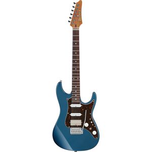 Ibanez AZ2204N Prestige Prussian Blue Metallic elektrische gitaar met koffer