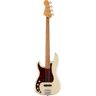 Fender Player Plus Precision Bass LH Olympic Pearl PF linkshandige elektrische basgitaar met deluxe gigbag