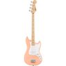 Squier FSR Sonic Bronco Bass MN Shell Pink elektrische basgitaar