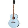 Epiphone Modern Collection J-180 LS Frost Blue elektrisch-akoestische westerngitaar met koffer