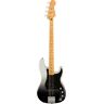 Fender Player Plus Precision Bass Silver Smoke MN elektrische basgitaar met gigbag