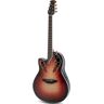 Ovation CE44LX-1R Celebrity Elite Exotic Ruby Burst linkshandige elektrisch-akoestische westerngitaar