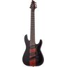 Schecter C-8 Rob Scallon Dark Roast 8-snarige elektrische gitaar