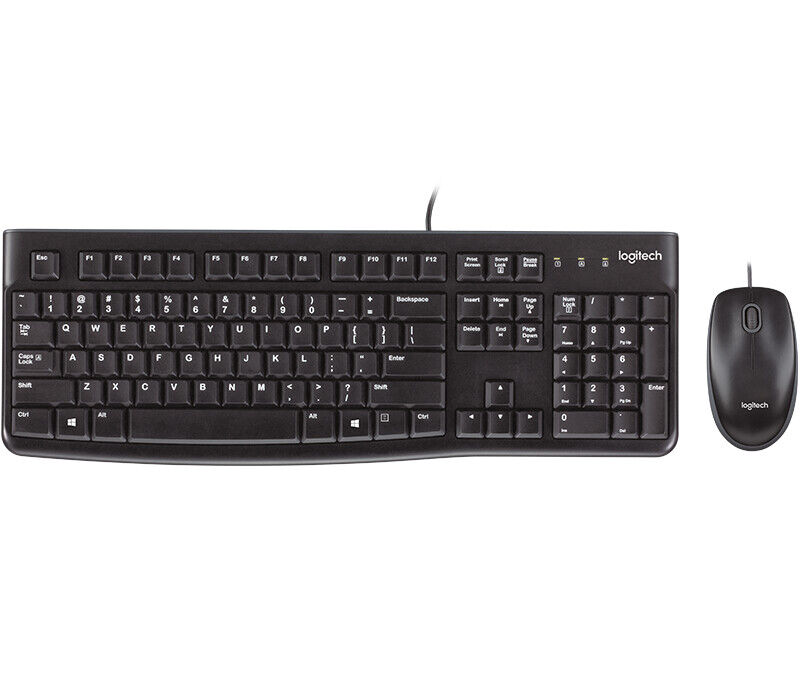 Logitech MK120 Desktop Set, bedraad