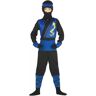 Feestbazaar Ninja pakje kind blauw populair