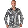 Feestbazaar Blouse Hologram Circkel Zilver Heren