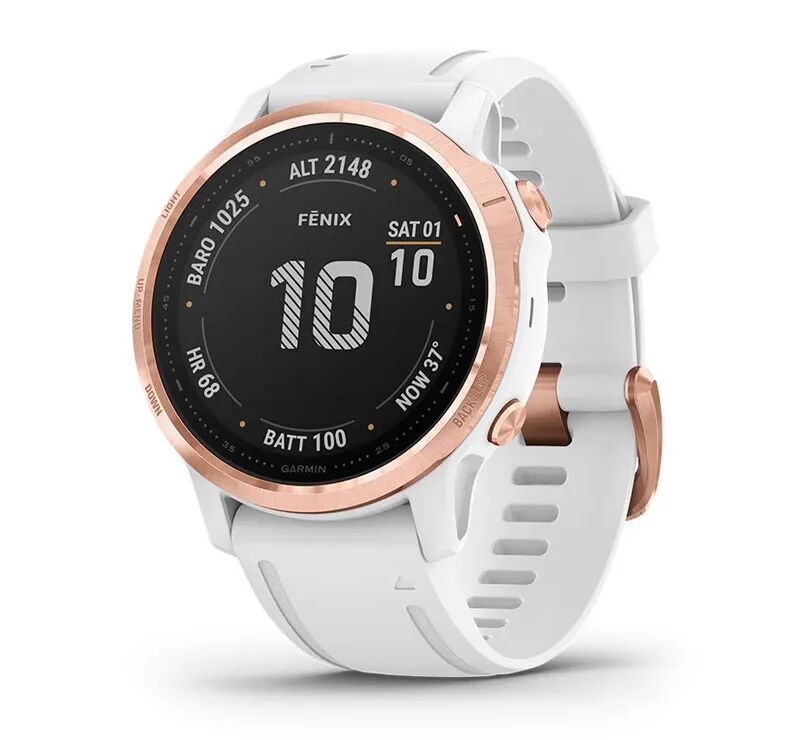 Garmin fenix 6s PRO - Wit/Goud Roze