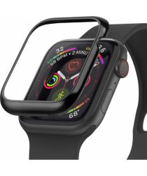 Apple Ringke Bezel Styling Apple Watch 44MM Randbeschermer RVS Zwart