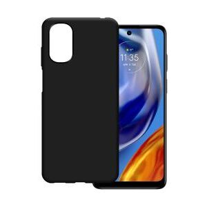 Motorola Moto E32s Hoesje Dun TPU Matte Back Cover Zwart