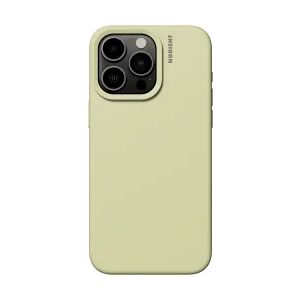 Apple Nudient Base Case Apple iPhone 15 Pro Hoesje Siliconen Pale Yellow