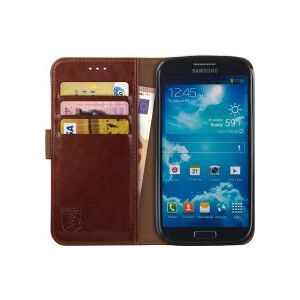 Samsung Rosso Element Samsung Galaxy S4 Hoesje Book Cover Bruin