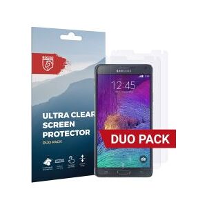 Samsung Rosso Samsung Galaxy Note 4 Ultra Clear Screen Protector Duo Pack