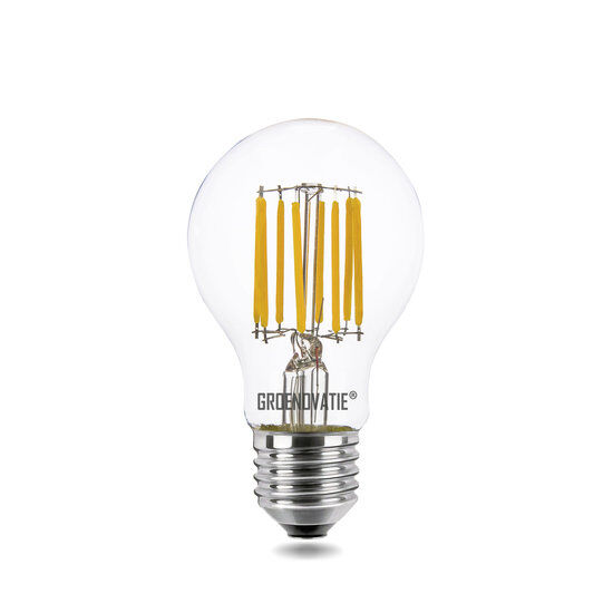 Groenovatie E27 LED Filament Lamp 8W Warm Wit Dimbaar