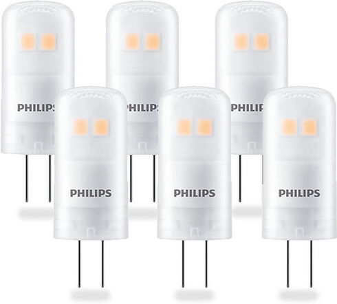 Philips CorePro 1W (10W) G4 LED Steeklamp 830 Warm Wit 6-Pack