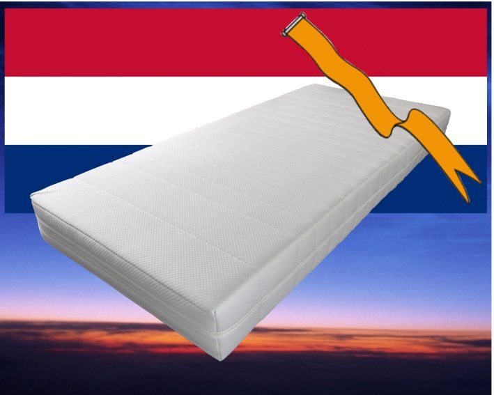 Matras pocketvering met koudschuim, type Holland Special, hoogte 21 cm