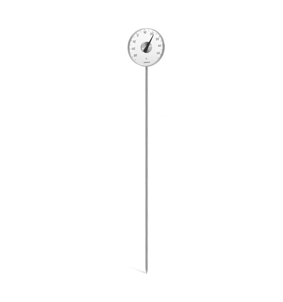 Blomus Tuin thermometer op grondspies GRADO rvs