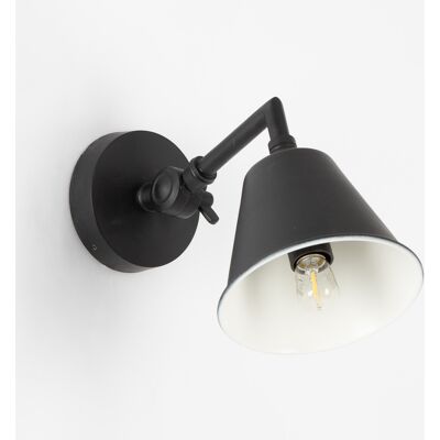 KS Verlichting Melrose Muurlamp Zwart KS Verlichting Melrose Muurlamp Zwart