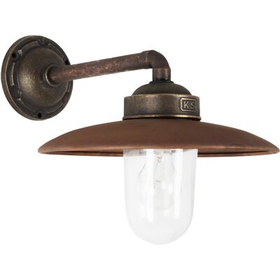KS Verlichting Palazzo Stallamp Brons/Koper met 8W Bewegingssensor LED KS Verlichting Palazzo Stallamp Brons/Koper met 8W Bewegingssensor LED