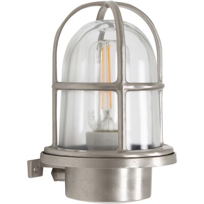 KS Verlichting bulleye wandlamp Caspian II Nikkel KS Verlichting bulleye wandlamp Caspian II Nikkel