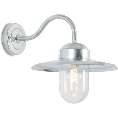 KS Verlichting Dolce Muurlamp Verzinkt met 8W Bewegingssensor LED KS Verlichting Dolce Muurlamp Verzinkt met 8W Bewegingssensor LED