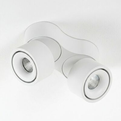 KS Verlichting Ole 2 Opbouwspot Wit KS Verlichting Ole 2 Opbouwspot Wit