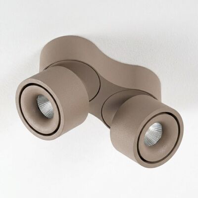KS Verlichting Ole 2 Opbouwspot Champagne KS Verlichting Ole 2 Opbouwspot Champagne