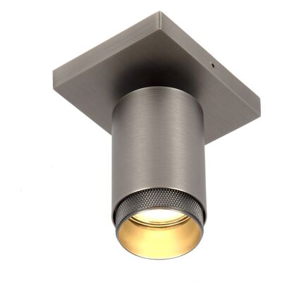 KS Verlichting Scott 1 Opbouwspot Gun Metal KS Verlichting Scott 1 Opbouwspot Gun Metal