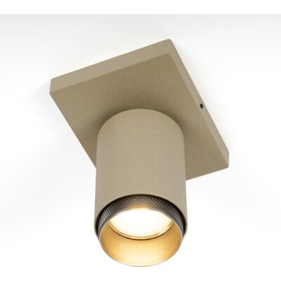 KS Verlichting Scott 1 Opbouwspot Champagne KS Verlichting Scott 1 Opbouwspot Champagne