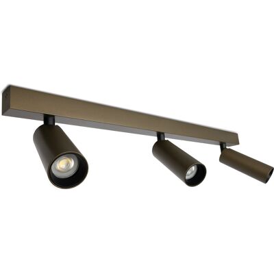 KS Verlichting Vigo 3-lichts Opbouwspot Brons KS Verlichting Vigo 3-lichts Opbouwspot Brons