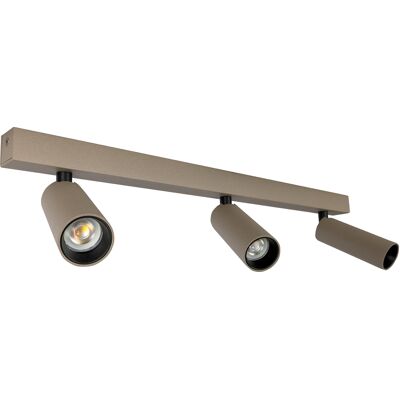 KS Verlichting Vigo 3-lichts Opbouwspot Champagne KS Verlichting Vigo 3-lichts Opbouwspot Champagne