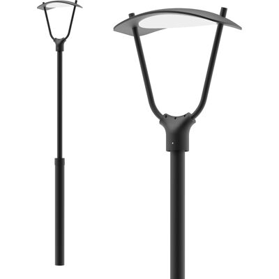 KS Verlichting Bern Lantaarn Zwart 250cm KS Verlichting Bern Lantaarn Zwart 250cm