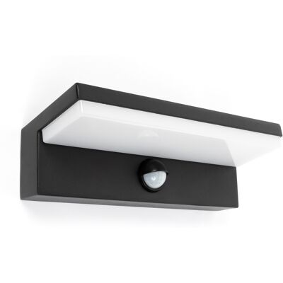 KS Verlichting Ian Muurlamp Bewegingssensor Zwart KS Verlichting Ian Muurlamp Bewegingssensor Zwart