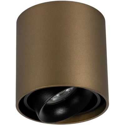 KS Verlichting Oliver Opbouwspot Rond Brons KS Verlichting Oliver Opbouwspot Rond Brons