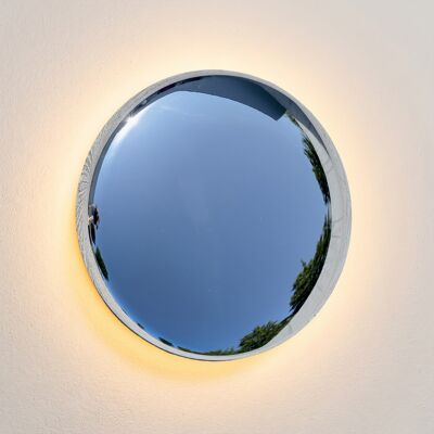 KS Verlichting Auris Wandlamp Spiegel Chrome KS Verlichting Auris Wandlamp Spiegel Chrome