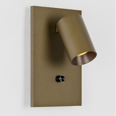 KS Verlichting Mila Bedlamp Brons Met Dimmer En USB-C KS Verlichting Mila Bedlamp Brons Met Dimmer En USB-C