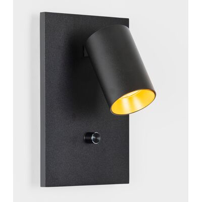 KS Verlichting Mila Bedlamp Zwart Met Dimmer En USB-C KS Verlichting Mila Bedlamp Zwart Met Dimmer En USB-C