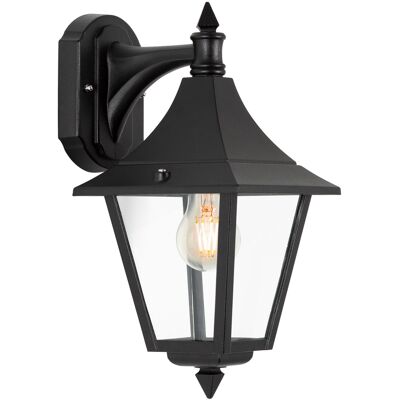 KS Verlichting Livorno Zwarte Buitenwandlamp KS Verlichting Livorno Zwarte Buitenwandlamp