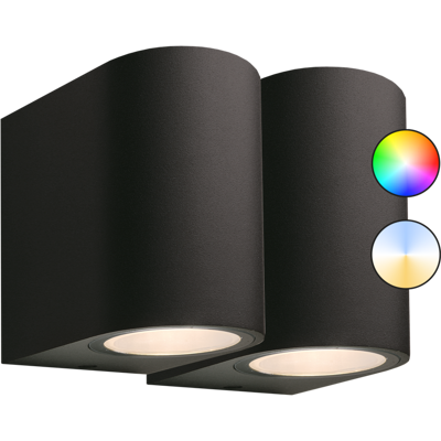 Gardenlights Downlighters set 12 volt Gilvus zwart Gardenlights Downlighters set 12 volt Gilvus zwart