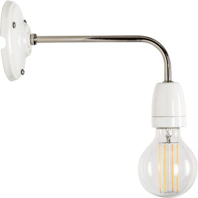 KS Verlichting Nathalie Wandlamp Wit KS Verlichting Nathalie Wandlamp Wit