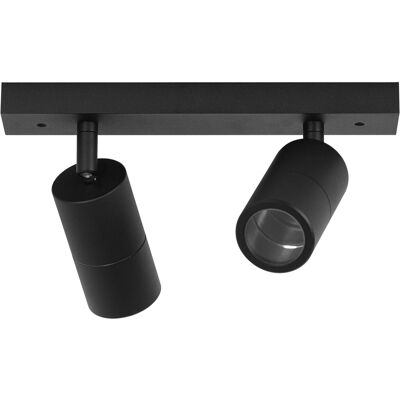 KS Verlichting Richtbare wandspot Juno 2 zwart KS Verlichting Richtbare wandspot Juno 2 zwart
