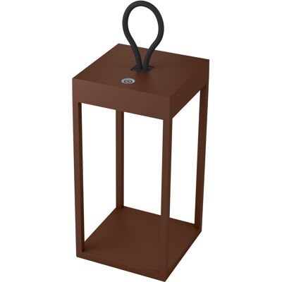 KS Verlichting Tafellamp buiten Carlo Touch Cortenstaal LED met Accu en lader, dimbaar. KS Verlichting Tafellamp buiten Carlo Touch Cortenstaal LED met Accu en lader, dimbaar.