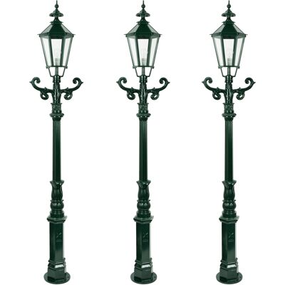 KS Verlichting De Kennemer Lantaarn set 3x KS Verlichting De Kennemer Lantaarn set 3x