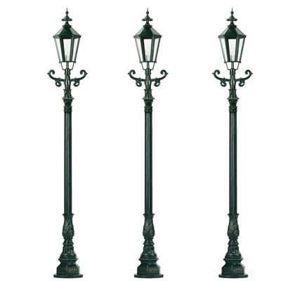KS Verlichting Siegburg Lantaarn set 3x KS Verlichting Siegburg Lantaarn set 3x